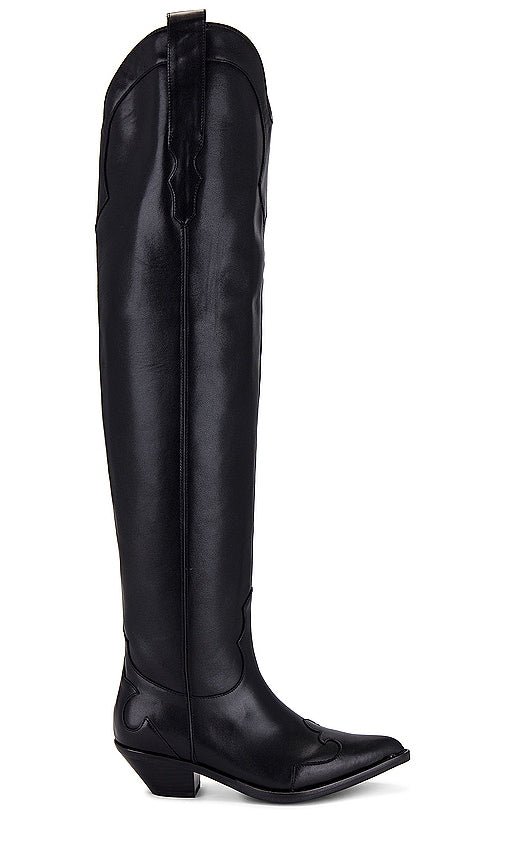 RAYE Prescott Boot in Black - Botte RAYE Prescott en noir - RAYE Prescott 黑色靴子 - RAYE Prescott Stiefel in Schwarz - RAYE 프레스콧 부츠블랙 색상 - Stivale RAYE Prescott in nero