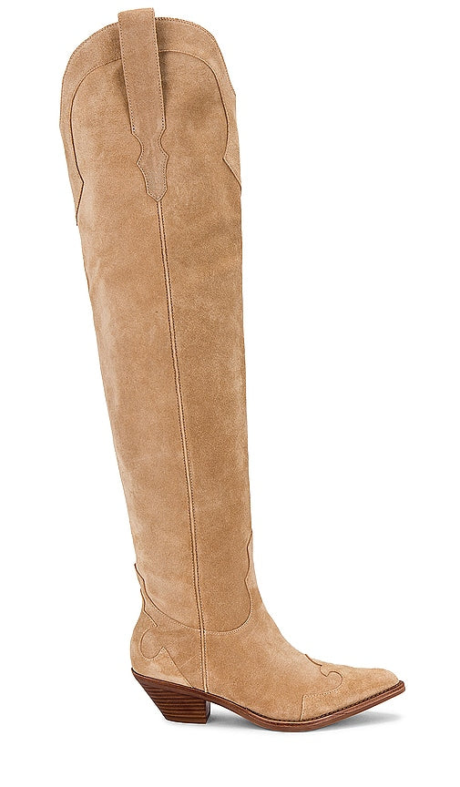 RAYE Prescott Boot in Tan - Botte RAYE Prescott en beige - RAYE Prescott 黄褐色靴子 - RAYE Prescott Stiefel in Hellbraun - RAYE 프레스콧 부츠(탠 색상) - Stivale RAYE Prescott in marrone chiaro