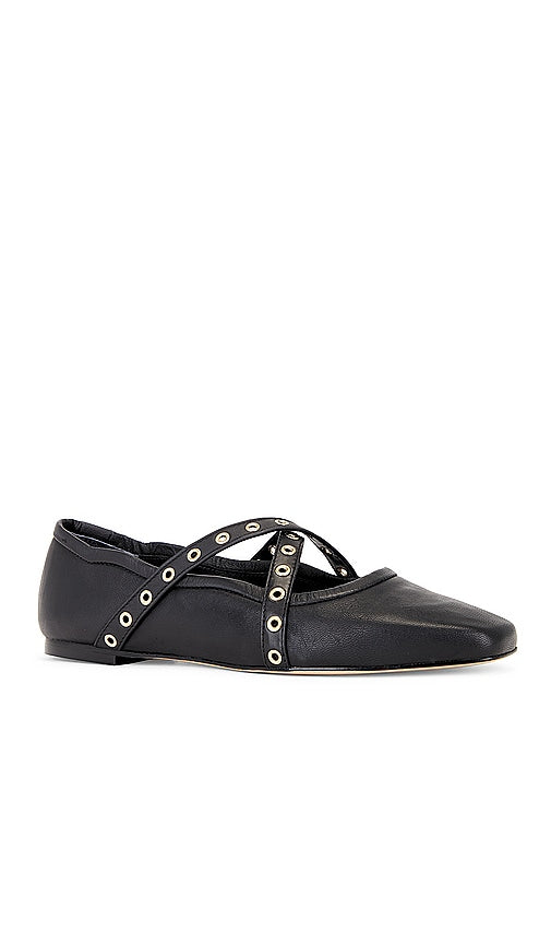RAYE Ralphie Flat in Black