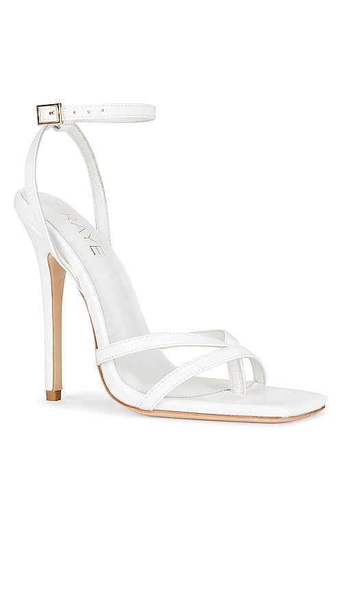 RAYE Rea Heel in White