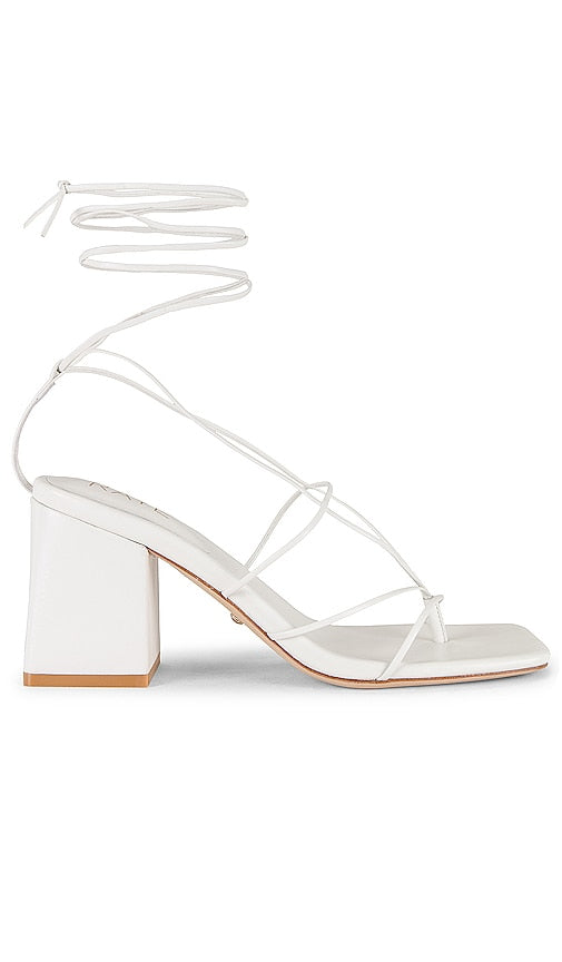 RAYE Reeves Heel in White - Talon RAYE Reeves en blanc - RAYE Reeves 白色高跟鞋 - RAYE Reeves Heel in Weiß - RAYE Reeves 힐 화이트 색상 - Tacco RAYE Reeves in bianco
