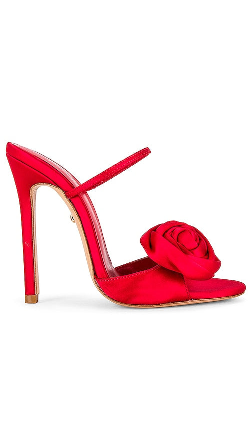 RAYE Ros Heel in Red - Talon RAYE Ros en rouge - RAYE Ros 红色高跟鞋 - RAYE Ros Heel in Rot - RAYE ROS 힐 - Tacco RAYE Ros in rosso