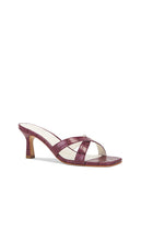 RAYE Sydney Sandal in Burgundy