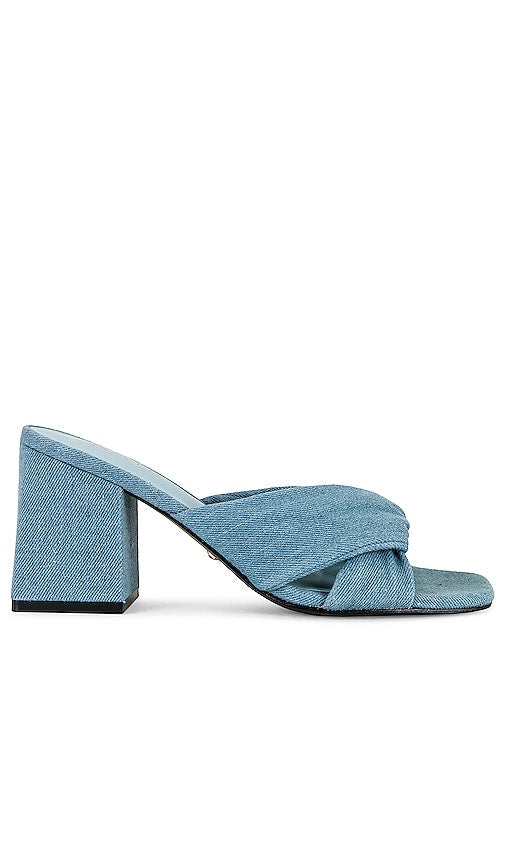 RAYE Tabby Heel in Blue - Talon tabby RAYE en bleu - RAYE 蓝色虎斑高跟鞋 - RAYE Tabby Heel in Blau - RAYE 타비 힐 블루 색상 - Tacco Tabby RAYE in blu