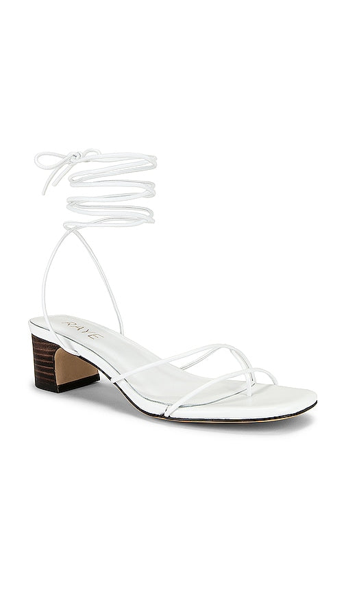 RAYE Talia Heel in White