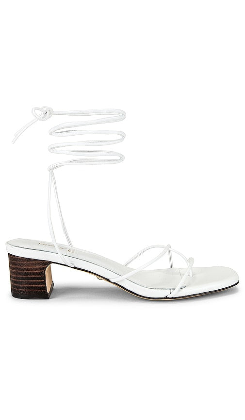 RAYE Talia Heel in White - Talon RAYE Talia en blanc - RAYE Talia 白色高跟鞋 - RAYE Talia Heel in Weiß - RAYE Talia 힐 화이트 색상 - Tacco RAYE Talia in bianco