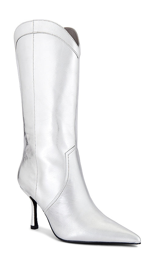 RAYE Taos Boot in Metallic Silver