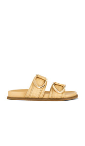 RAYE Valentina Slide in Nude | Natural Slides for Women