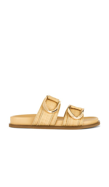 RAYE Valentina Slide in Nude | Natural Slides for Women