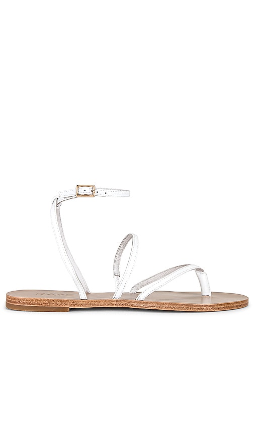 RAYE Void Sandal in White - Sandale RAYE Void en blanc - RAYE Void 白色凉鞋 - RAYE Void Sandale in Weiß - RAYE Void 샌들화이트 색상 - Sandalo RAYE Void in bianco