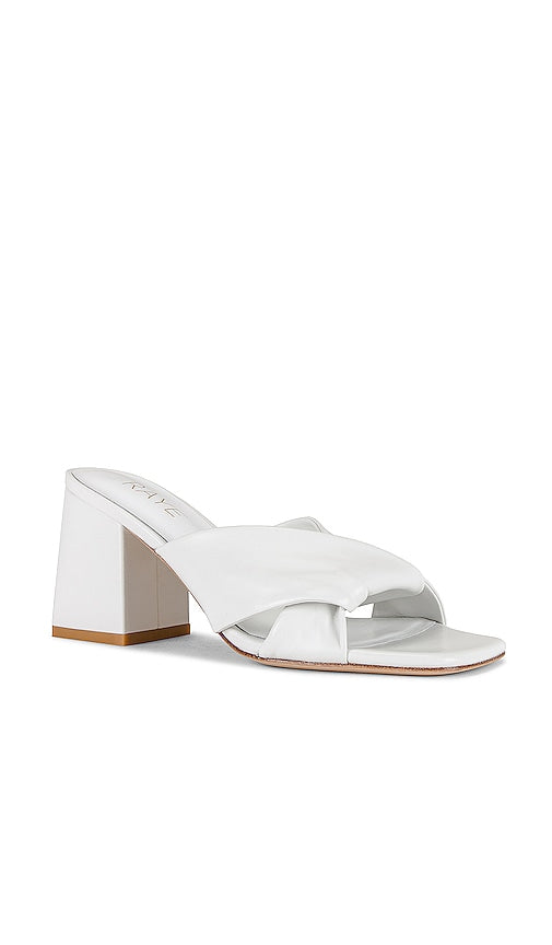 RAYE Tabby Heel in White