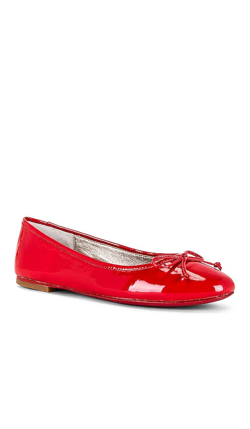 RAYE Natalia Ballet Flat in Red