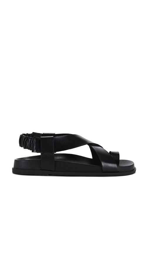 RAYE Charli Sandal in Black | Black Black Sandals for Women