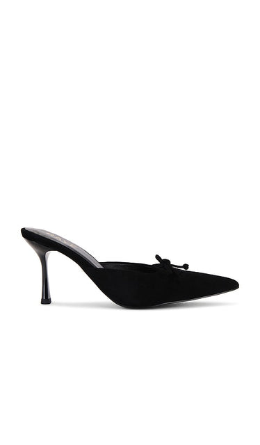 RAYE Alonso Mule in Black | Black Mules for Women