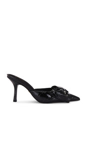 RAYE Channa Pump in Black | Black Black Heels for Women