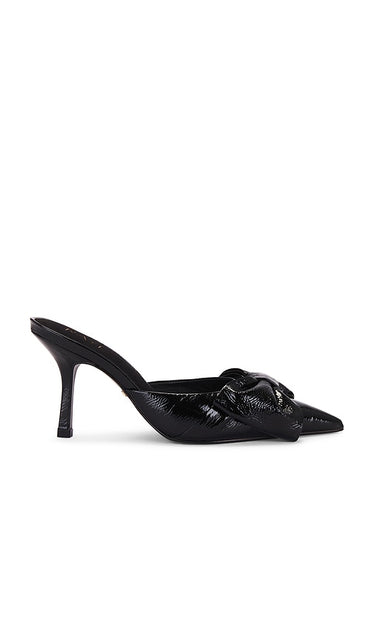 RAYE Channa Pump in Black | Black Black Heels for Women