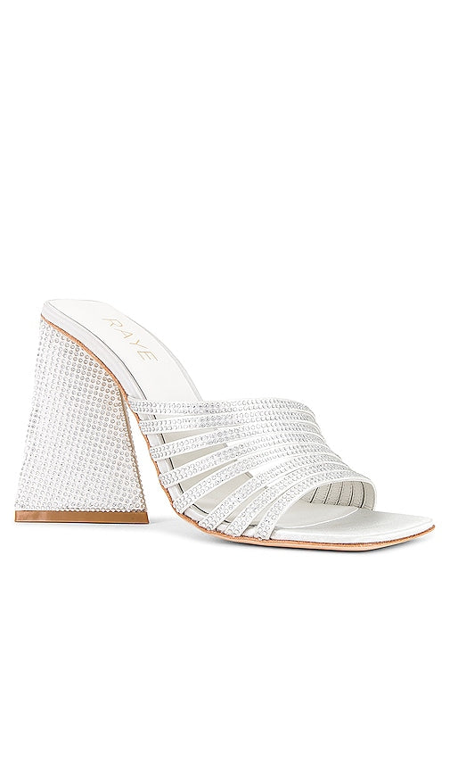 RAYE Zappa Heel in White