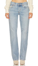 RE/DONE Originals Easy Straight in Denim-Light - RE/DONE Originals Easy Straight en denim clair - RE/DONE Originals Easy Straight 浅牛仔布 - RE/DONE Originals Easy Straight in Denim-Light - RE/DONE Originals 이지 스트레이트 데님 라이트 - RE/DONE Originals Easy Straight in denim chiaro