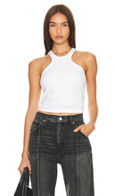 RE/DONE x Hanes Racer Tank in White - Débardeur RE/DONE x Hanes Racer en blanc - RE/DONE x Hanes Racer 白色背心 - RE/DONE x Hanes Racer Tank in Weiß - RE/DONE x Hanes Racer 탱크화이트 색상 - Canotta RE/DONE x Hanes Racer in bianco
