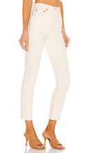 RE/DONE Orginals 90s High Rise Ankle Crop in Cream