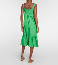 REDValentino Cotton-blend poplin midi dress