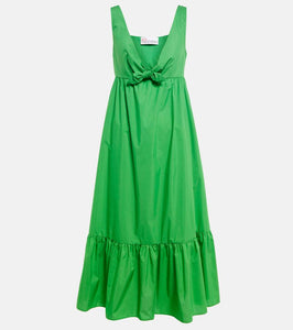 REDValentino Cotton-blend poplin midi dress