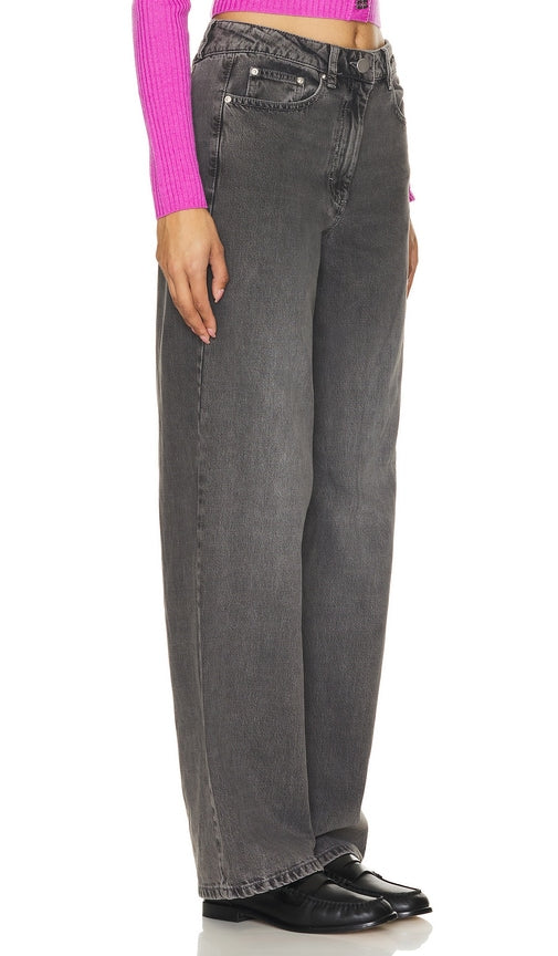 REMAIN Drapey Straight Leg in Grey