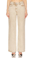 REMAIN Special Yoke Straight Leg in Beige - REMAIN - Jambe droite à empiècement spécial en beige - REMAIN 米色特殊轭直腿 - REMAIN Special Yoke Straight Leg in Beige - REMAIN 스페셜 요크 스트레이트 레그 베이지색 - REMAIN Gamba dritta con carré speciale in beige