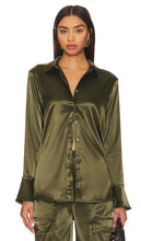 REMI x REVOLVE Serena Button Up Shirt in Olive