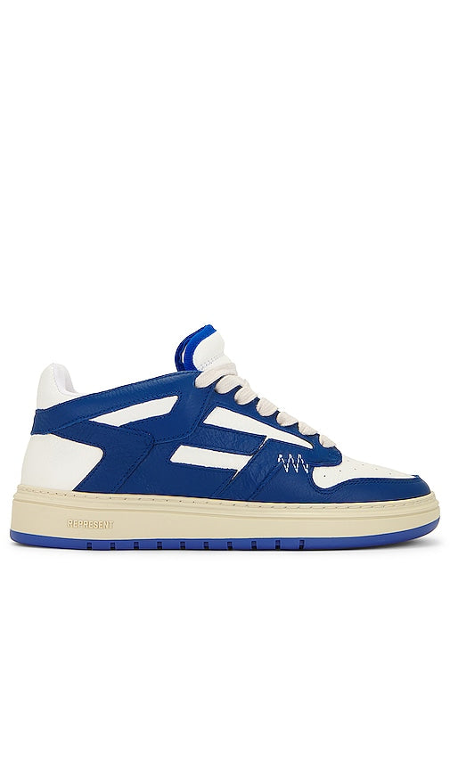 REPRESENT Reptor Sneaker in Blue - Baskets Reptor Représent en bleu - REPRESENT 蓝色 Reptor 运动鞋 - REPRESENT Reptor Sneaker in Blau - REPRESENT Reptor 스니커즈 블루 색상 - Sneaker REPRESENT Reptor in blu