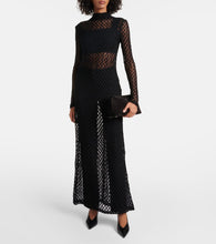 R√É¬≥he Cotton-blend lace maxi dress