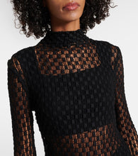 R√É¬≥he Cotton-blend lace maxi dress