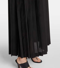 R√É¬≥he Harmonica pliss√É¬© maxi dress