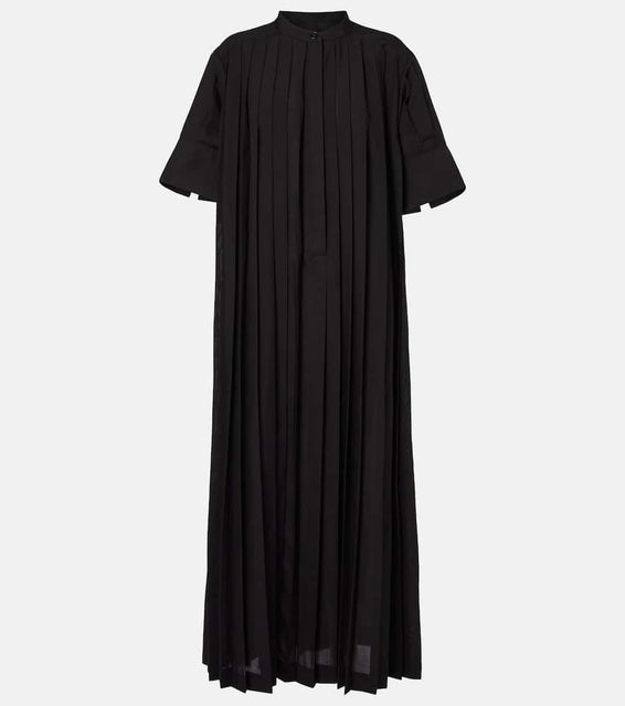 R√É¬≥he Harmonica pliss√É¬© maxi dress