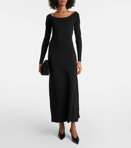 R√É¬≥he Off-shoulder maxi dress