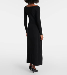 R√É¬≥he Off-shoulder maxi dress