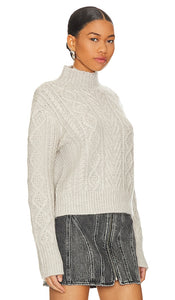 Rag & Bone Brody Turtleneck in Light Grey