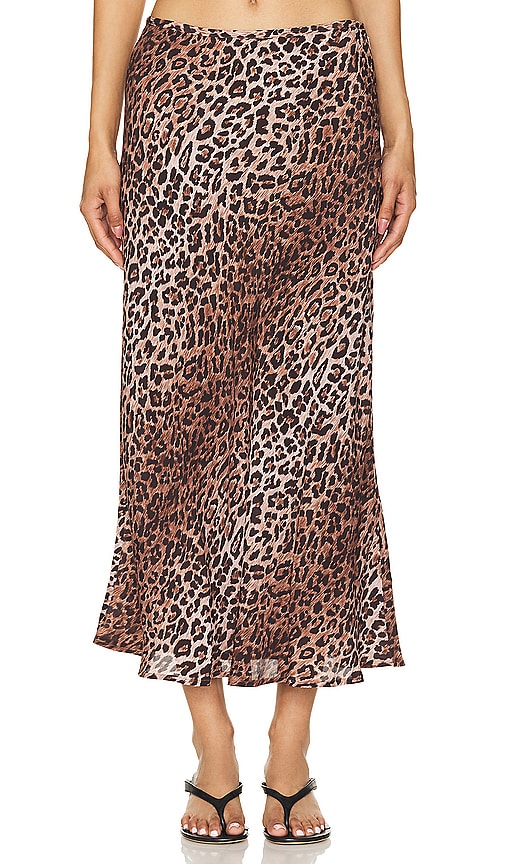RIXO Kelly Skirt in Brown - RIXO Jupe Kelly en Marron - RIXO 棕色凯莉裙 - RIXO Kelly Rock in Braun - RIXO 켈리 스커트 - Gonna RIXO Kelly in marrone
