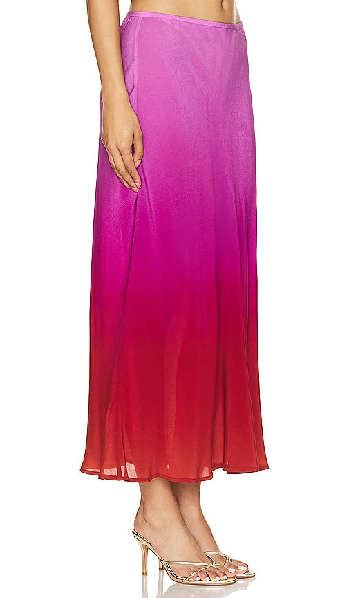RIXO Kelly Skirt in Pink
