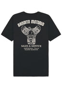 ROARK Bandito Motorio Tee in Black - T-shirt ROARK Bandito Motorio en noir - ROARK Bandito Motorio 黑色 T 恤 - ROARK Bandito Motorio T-Shirt in Schwarz - ROARK Bandito Motorio 티셔츠 색상 - Maglietta ROARK Bandito Motorio in nero