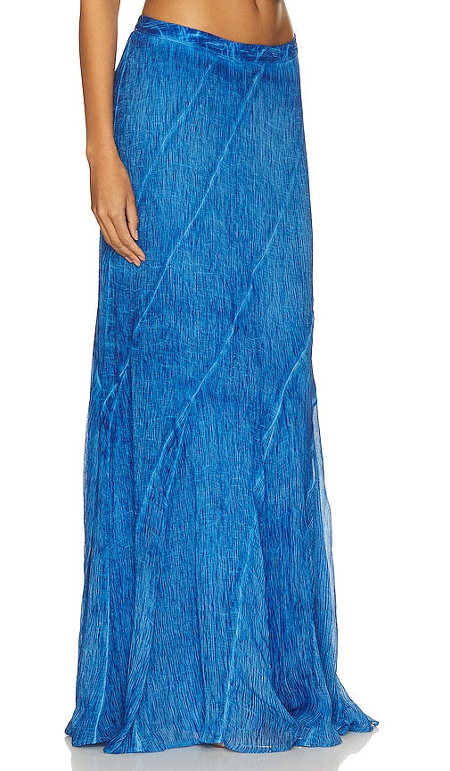 ROCOCO SAND Long Skirt in Blue