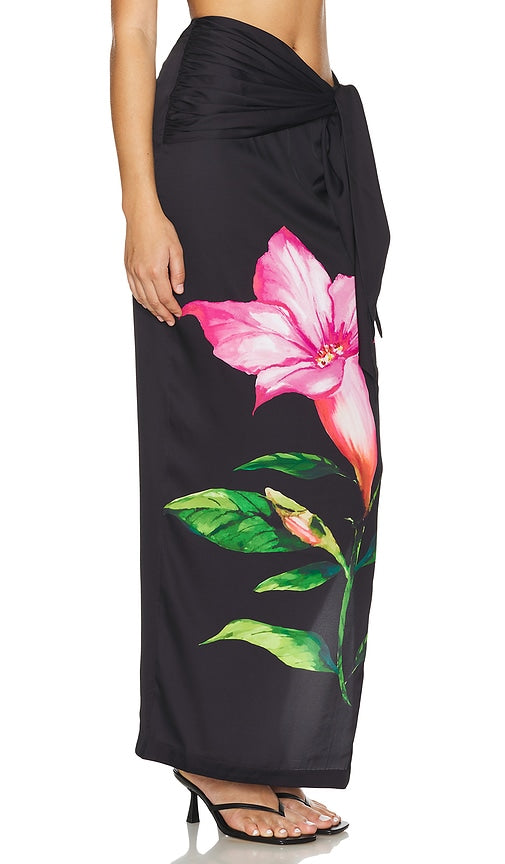ROCOCO SAND Maxi Skirt in Black