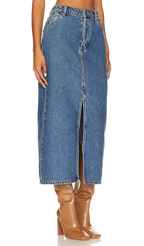 ROLLA'S Chicago Skirt in Blue