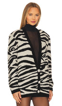 Ronny Kobo Blair Cardigan in Black, White