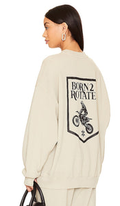 ROTATE SUNDAY Enzyme Sweat Crewneck in Grey - ROTATE SUNDAY Enzyme - Sweat ras du cou en gris - ROTATE SUNDAY 灰色 Enzyme Sweat 圆领毛衣 - ROTATE SUNDAY Enzyme Sweat Rundhalsausschnitt in Grau - ROTATE SUNDAY 엔자임 스웨트 크루넥 그레이 색상 - ROTATE SUNDAY Enzyme Sweat girocollo in grigio