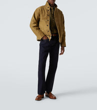 RRL Corduroy-trimmed cotton jacket