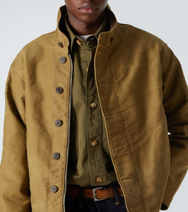 RRL Corduroy-trimmed cotton jacket