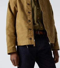 RRL Corduroy-trimmed cotton jacket