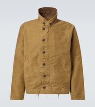 RRL Corduroy-trimmed cotton jacket