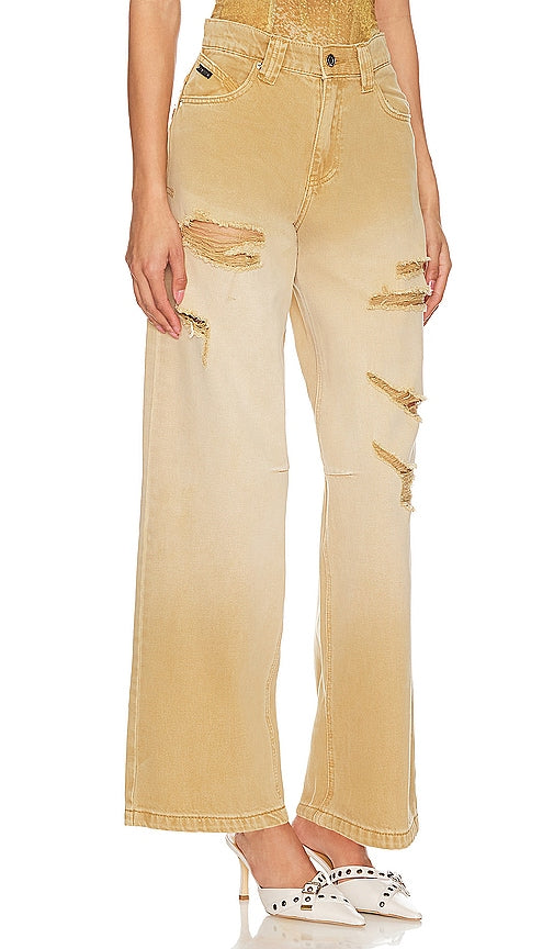 RTA Wide Leg in Tan